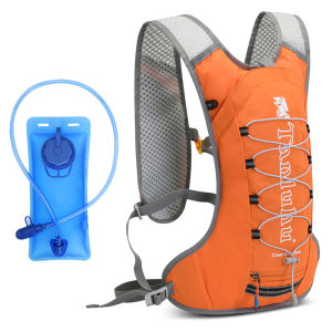 Tanluhu Cycling Running Backpack Mens Ultra-Light Breathable Bicycle off-Road Marathon Womens Water Bag Helmet Net