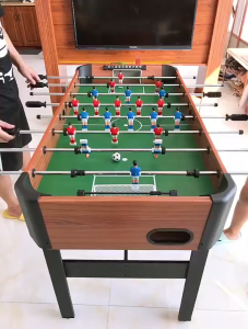 Foosball Table Tabletop Soccer Game 2 Player Interactive Table Football Educational Toy Gift for Boys Parent-child Indoor Game for Home Family Entertainment