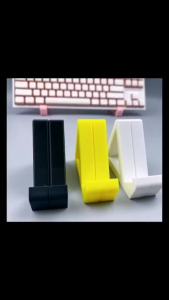 1 Pair 3D Printed Display Holder Bracket Tray for Mechanical Keyboard Computer Use