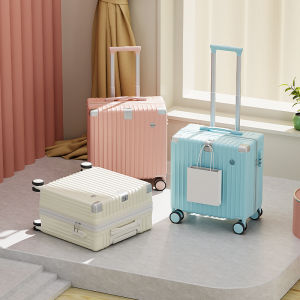 Lightweight 20-Inch Travel Suitcase with Combination Lock for Men And Women Ideal for Air Travel And Fashionable Trendsetter