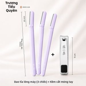 Zhang Xiaoquan | Dao Cạo Mày Bằng Tay Dành Cho Người Mới Bắt Đầu 3 chiếc