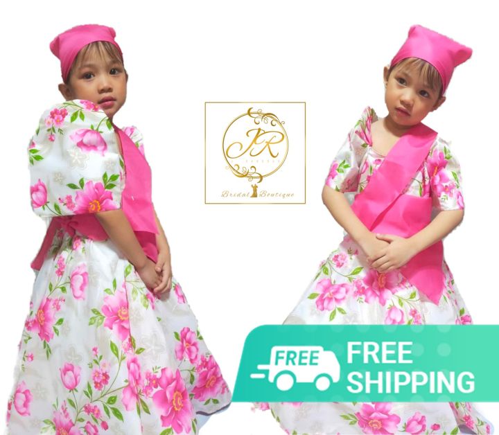 Filipiniana Balintawak for Kids | Lazada PH