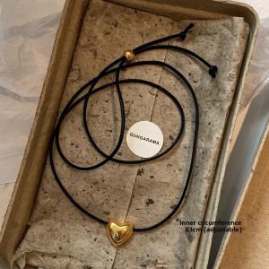 CAFFTI | Black Love Design Choker