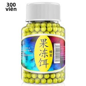 300 Viên Mồi Câu Cá Dạng Hạt Mềm Có Vị Trứng Cá Mùi Thơm Chất Liệu Đàn Hồi Dùng Cho Cá Chép Chất Dẫn Dụ Cá.