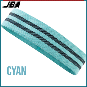 JBA Hip Stretch Band 60/90/120 lbs Cotton Anti-slip Breathable Sweat-wicking Resistance Band For Women Butt Lift Thin Legs Yoga Elastic Band For Workout