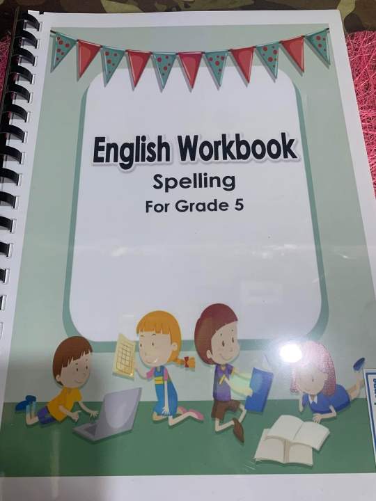 Grade 5 Spelling Workbook (36pages) Lazada PH
