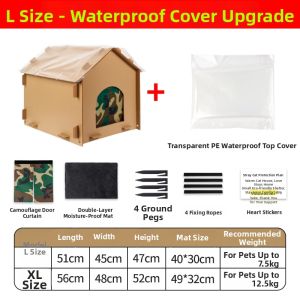 Hadassah | Waterproof Insulated Foldable Pet House for Cats