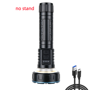 Outdoor multifunctional tube household camping lamp COB warm light lighting atmosphere rechargeable bright flashlight