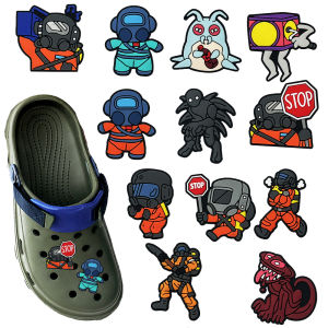 Hot Toys | Hot Sales 12pcs Hot Toys Cartoon Anime Series PVC Shoe Accessories DIY Detachable Waterproof Creativity Fashion Party Gifts