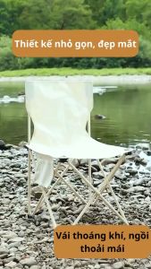 Ghế Gấp Gọn Ghế Xếp Câu Cá Hạ Gấp Gọn Dễ Dàng Mang Đi Du Lịch Dã Ngoại Cắm Trại  Cafe Thư Giãn Đa Năng Thương Hiệu Cao Cấp VCP Camping - GCC1