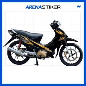 SH14c Sticker Suzuki Shogun 125 Sp Stiker Striping Lis Shogun 125 Variasi Retro Design Racing Line Lz