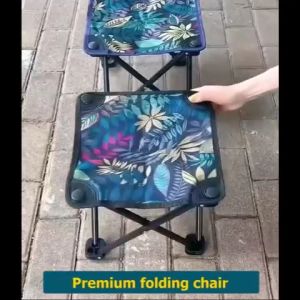 Premium Folding Chair Portable outdoor sale for camping for adults for senior with back rest heavy duty adult and sleeping bed wood for adult small table with chairs set waterproof beach with foam backrest lightweight chair Sitting Lying Fold Chair