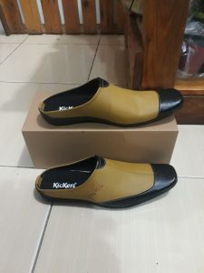 sepatu selop habib bahar motif bagus lembut dan nyaman
