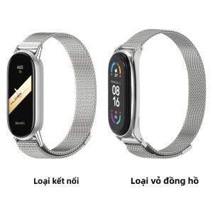 mijobs | Dây Đeo Đồng Hồ Thoáng Khí Bằng thép Không Gỉ Tương Thích Nhiều Loại