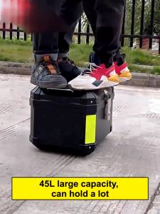 【24h ship】Universal Large Capacity Motorcycle Tail Box 45L 36L 35L Motorcycle  Top Box Motorcycle Box