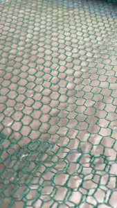 TỐT (  Cao 50cm x dài 1m ) Lưới sắt mắt cáo màu Xanh Ô lục giác chất lượng làm chuồng nuôi gà vịt thú cưng