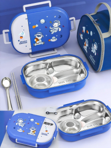 WANGLIMIAO | Divided and Sealed 316 Stainless Steel Lunch Box