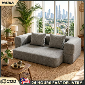 NAIJIA Compression Sofa Bed Untuk Rumah Flat 1.5/2Meters 3-5Seats Folding Sofa Bed折叠沙发