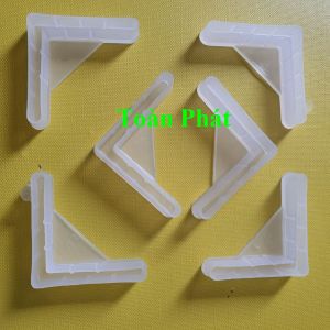 Chân nhựa lót kệ sắt V chống trầy xước nhiều lỗ