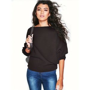 เสื้อสเวตเตอร์แขนกุดสีพื้นหลวมๆ สบายๆ สำหรับผู้หญิง ฤดูใบไม้ร่วง 2024 เสื้อสเวตเตอร์คอตั้งแขนยาวปกติ