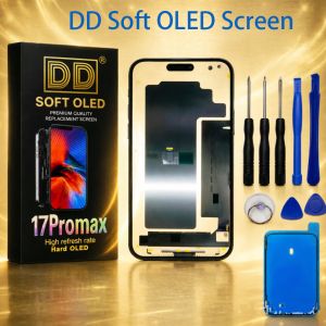 DD Brand OLED Screen For iPhone 17 Pro Max LCD For 16 15 14 Plus 12 13 Pro Max OLED Display Touch Screen Digitizer Replacement