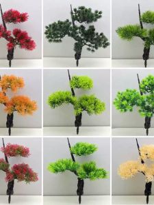 Đồ Trang Trí Nhà Bằng Nhựa Giả Mạo Cây Xanh Trong Nhà Ngoài Trời Bonsai Hoa Tươi Đồ Trang Trí Phòng Khách Đĩa Hoa Nhựa Đồ Trang Trí Nhà
