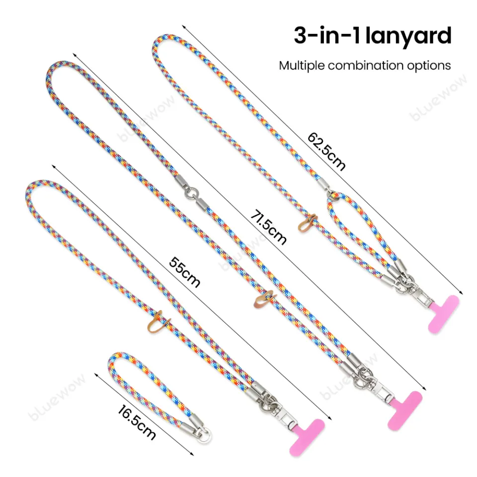 AOOMO Phone Lanyard, Quick Magnetic Buckle Quick Release, Adjustable