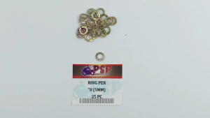Ring Per 8 5mm Per Pak Isi 25 Pcs (PSP) Reng Pir Plat Plate Kunci 8 Diameter Dalam 5mm Diameter