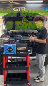 Kệ Đựng Dụng Cụ 3 Tầng Nhựa ABS Chịu Lực Có Bánh Xe Xoay Di Động Cho Xưởng Sửa Xe Gara 365OEM - Auto365