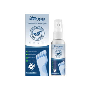 South Moon Athletes Foot Relief Spray Soothe The Nails And The Surrounding Skin Nourish And Strengthen The Nails Reduce Foot Sweat Itching Peeling Gray Nails Odor Moisturizing And Refreshing Foot Spray Foot Deodorant Spray Health Care Product 30ml