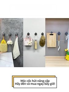 MEIDOO Móc cốc hút móc phòng tắm treo tường Không khoan lỗ có khả năng hấp phụ chân không mạnh