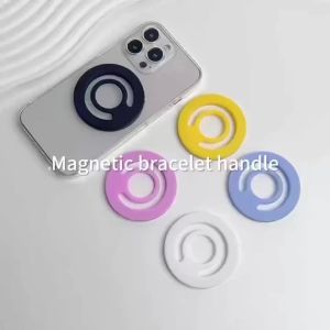 Giá Đỡ Điện Thoại Dạng Vòng Từ Tính Bằng Silicon Giá Đỡ Đa Năng Tương Thích Với iPhone Mac Samsung - Giá Đỡ Mở Rộng Ngón Tay