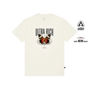 Desain T Shirt Unik: Memahami Aerostreet T Shirt Ultra Rich Krem Kaos T-Shirt ABCAA