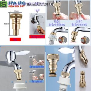 Đầu Nối Vòi Máy Giặt Tự Động Ngừng Cấp Nước Khi Ống Cấp Nước Máy Giặt Bị Rơi Ra Ngăn Rỉ Van Nước TI0510
