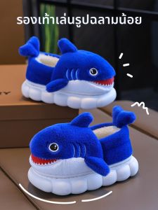 รองเท้าบู๊ตเด็กผ้าฝ้ายหนาหุ้มข้อ ทรงหัวมน ทรงหัวมน พื้นยาง พื้นรองเท้าหนัง PU ฤดูหนาว สำหรับเด็กชายและเด็กหญิง