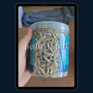Freeze Dried Fish For Turtles Turtle Snacks Nutritious Turtle Treats High Quality Turtle Food Healthy Fish Snacks