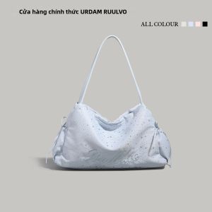 URCDN RDALVO | Túi Tote Vải Canvas Dung Lượng Lớn Phong Cách Thư thái