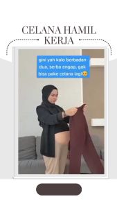 Celana Untuk Ibu Hamil 1 Sampai 9 Bulan //YG BIASA PAKAI MLXLXXLXXXL BISA PAKAI//BISA COD
