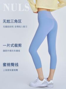 High-Waist Seamless Yoga Pants Womens Running Fitness Shorts Quick-Dry Breathable Nylon Sportswear for Yoga And Dance