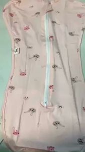 Nhộng Chũn (Túi Ngủ) Vải thun lạnh cho bé sơ sinh(3-8 tháng tuổi)