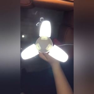 หลอดไฟ LED โคมไฟ LED 3ใบ ขั้วE27 ไฟถนอมสายตา LED bulb E27 preserving light LED lamp