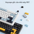 Bàn phím chơi game cơ học Aula F75 2.4g Không dây/bluetooth/có dây Rgb Tùy chỉnh 75% Bố cục Cấu trúc đệm cấu hình Oem cho máy tính để bàn và máy tính xách tay Giao diện USB. 