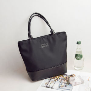 2022 New Waterproof Nylon Handbag Korean-style Fashionable Womens Casual Cloth Bag Versatile Commuting Satchel