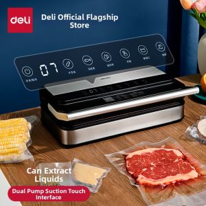 deli | Automatic Vacuum Sealer Food Sealing Machine