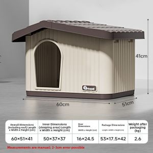 HOOPET | Waterproof Weatherproof Outdoor Cat House
