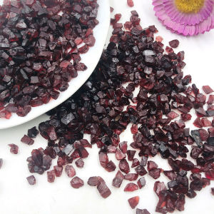 Natural Stone Raw Garnet Chips Crystal Stones Gravel Quartz Mineral Healing Reiki Spiritual Products Meditation Chakra Energy