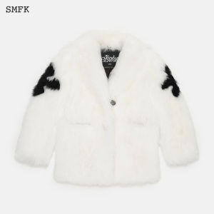 SMFK | Star Celebrity Design Sheepskin Fur Coat Winter High End