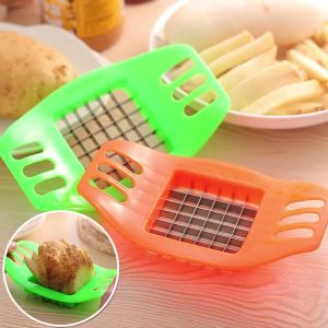 Máy Cắt Khoai Tây Chiên Bằng Thép Không Gỉ Máy Cắt Rau Củ Quả Thủ Công Dụng Cụ Nhà Bếp Để Tạo Những Thanh Khoai Tây Chiên Hoàn Hảo