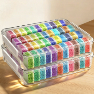 MANDAIYANGGUANG | Transparent Capped Organizer Set