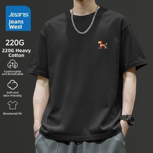 Jeanswest | Cute Dog Printed Youth Boys T-shirt Cotton